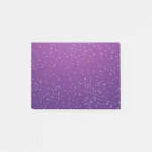 Soda aus Trauben mit kleinen Bläschen Kunst Post-it Klebezettel (Vorderseite)