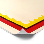 Soda Bilz Orange Juice Achille Mauzan Vintage Food Poster (Ecke)