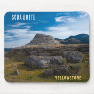 Soda Butte Cone Yellowstone Nationalpark Mousepad