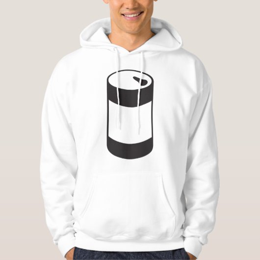 Soda Can Mens Hoodie (Vorderseite)