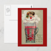 Soda Couple Postkarte (Vorne/Hinten)