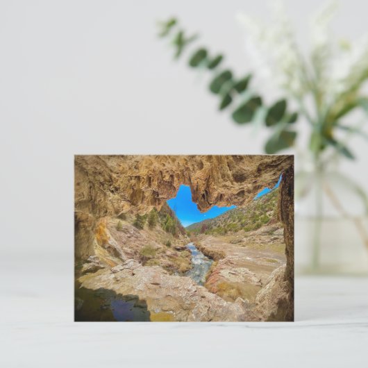 Soda Dam Höhle Postkarte (Stehend Vorderseite)