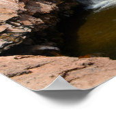 Soda Dam in New Mexico Poster (Ecke)