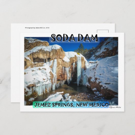 Soda Dam Postcard Postkarte (Vorne/Hinten)