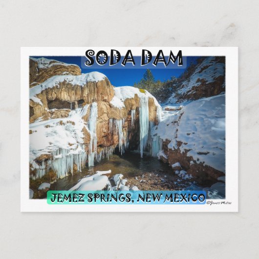 Soda Dam Postcard Postkarte (Vorderseite)