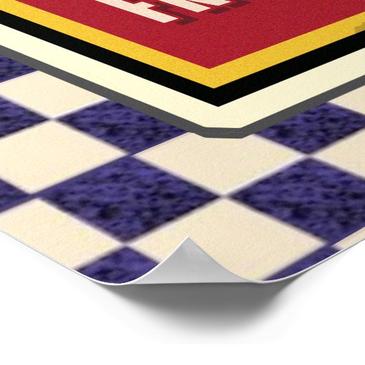 Soda Fountain Poster (Ecke)