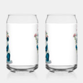 Soda Glass Blume Panda Dosenglas (Links)