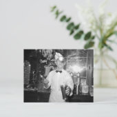 Soda Jerk, 1930er Postkarte (Stehend Vorderseite)