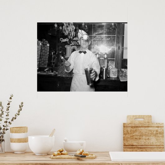 Soda Jerk: 1939 Poster (Küche)