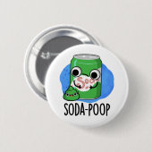 Soda Kack Funny Drink Pub Button (Vorne & Hinten)