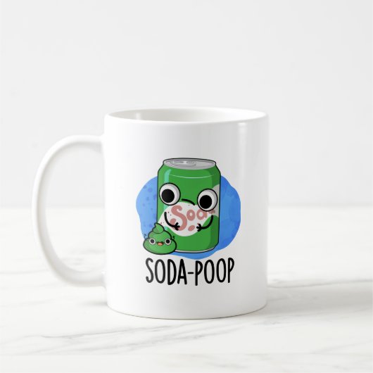 Soda Kack Funny Drink Pub Kaffeetasse (Links)