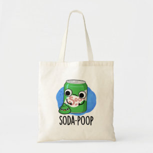 Soda Poop Funny Drink Pun Tragetasche