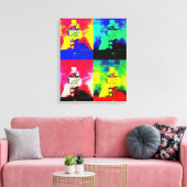 Soda Pop Art Leinwanddruck (Insitu (Wohnzimmer))
