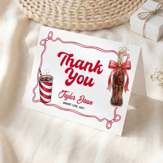 Soda Pop Baby Shower Danke