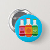 Soda-Pop-Flaschen Button (Vorne & Hinten)