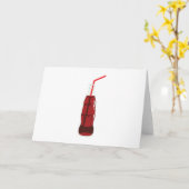 Soda Pop Karte (Gelbe Blume)