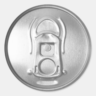 Soda Pop Lid Runder Aufkleber