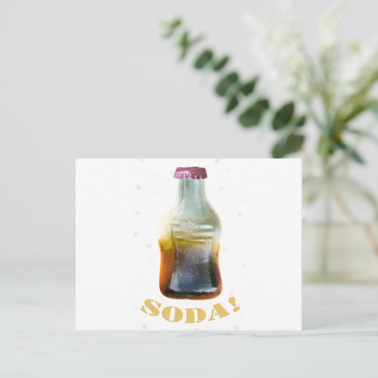 SODA POSTKARTE (Stehend Vorderseite)