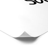 Soda-rn Funny Soda Pun Poster (Ecke)