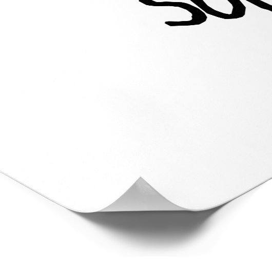 Soda-rn Funny Soda Pun Poster (Ecke)