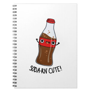 Soda-rn Niedlich Funny Soda Pun Notizblock