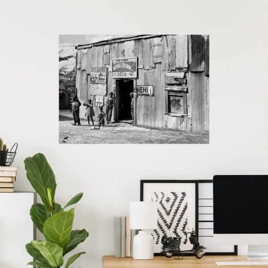 Soda Shack, 40er Poster (Heimbüro)