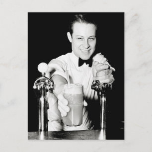 Soda Shop, 1936 Postkarte