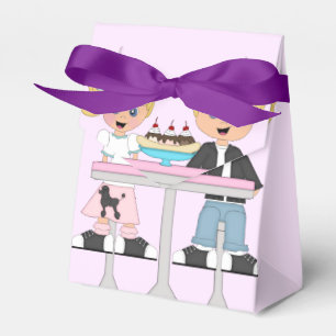 Soda-Shop-Gastgeschenk der 50er Jahre Geschenkschachtel