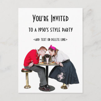 Sodashop Couple Post Card - Keine Umschläge inbegr Einladungspostkarte