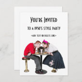 Sodashop Couple Post Card - Keine Umschläge inbegr Einladungspostkarte (Vorne/Hinten)