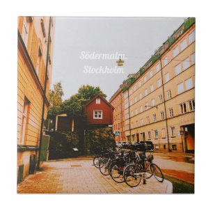 Södermalm, Stockholm, Schweden Fliese