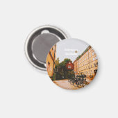 Södermalm, Stockholm, Schweden Magnet (Vorderseite/Rückseite)