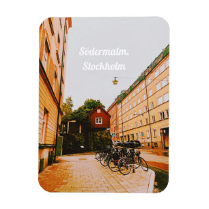Södermalm, Stockholm, Schweden Magnet