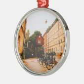 Södermalm, Stockholm, Schweden Ornament Aus Metall (Links)