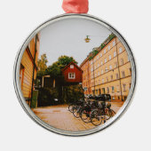 Södermalm, Stockholm, Schweden Ornament Aus Metall (Vorne)