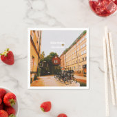 Södermalm, Stockholm, Schweden Serviette (Beispiel)