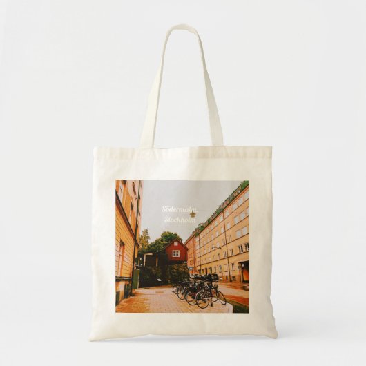 Södermalm, Stockholm, Schweden Tragetasche (Vorne)