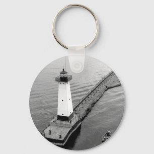 Sodus äußerer Leuchtturm 2 Schlüsselanhänger