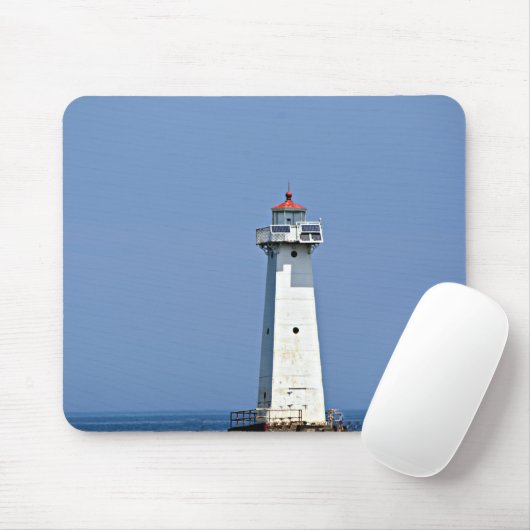 Sodus Outer Lighthouse in Sodus Bay NY Mousepad (Mit Mouse)