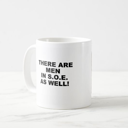 SOE Rage Tasse (Vorderseite Links)