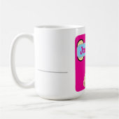 Soeben geborene Teddybär-Gestaltung Kaffeetasse (Links)