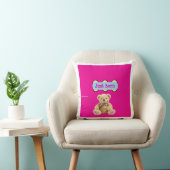 Soeben geborener Teddybär-Design Kissen (Stuhl )