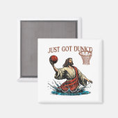 Soeben Getunkt Lustige Taufe Jesus Christliches Ba Magnet (Vorderseite/Rückseite)