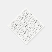 Soeben notiert serviette (Ecke)