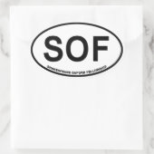 SOF Car Sticker (Tasche)