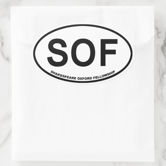 SOF Car Sticker (Tasche)