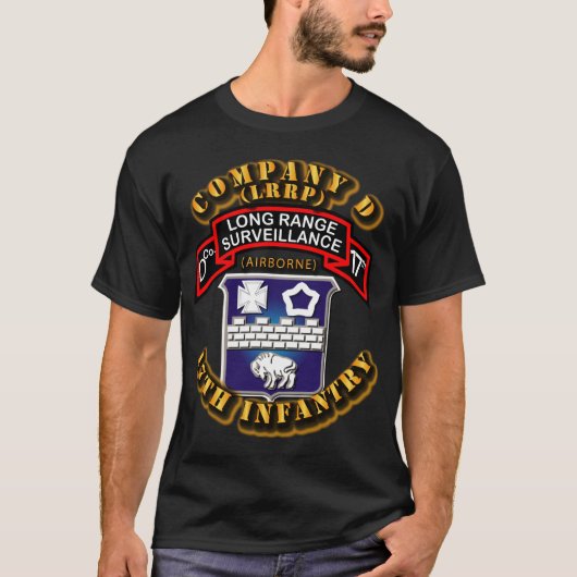 SOF - Co D - 17. Infanterie - LRRP.png T-Shirt (Vorderseite)