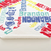 SoF Summer Personalisiert Name Colora Sherpadecke (3/4)