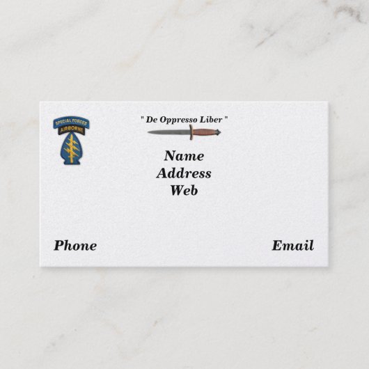 Sof-Tierärzte sfg sf grüne Barette der Visitenkarte (Vorderseite)