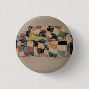 Sofa 3 cm Runder Abzeichen Button